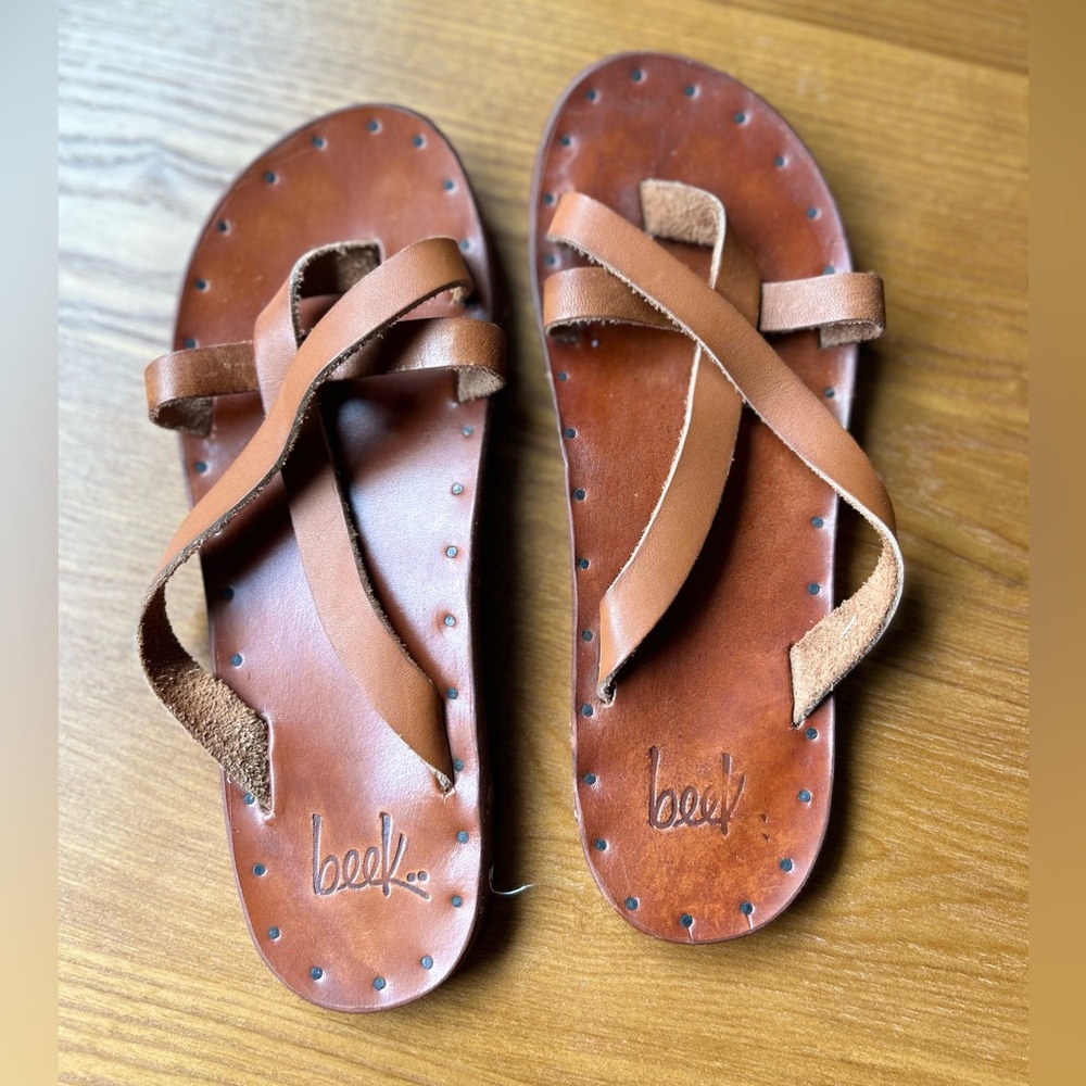 Beek leather sandals.